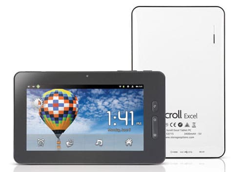 Scroll Excel Tablet Scroll Excel Tablet
